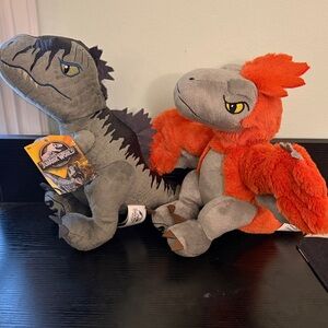 Jurassic World Dinosaur Plush Set